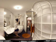 大胸妹子浴室秀春光，激凹福利若隐若现，鼻血不止