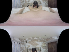 本物精子アナル内発射。待望の初アナル初VR！！3