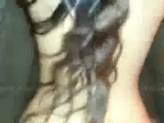 95後正妹長髮及腰…一邊做邊和閨蜜通電話（國語對白）