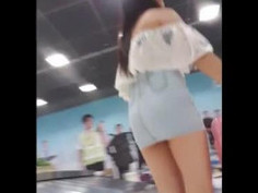 Here’s another #Airport adventure. Took this when I was heading to get my luggage in Bangkok. She definitely knew I was checking her out!