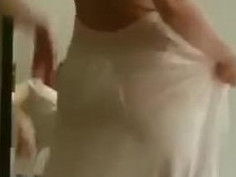 was hoping for the dress to come off