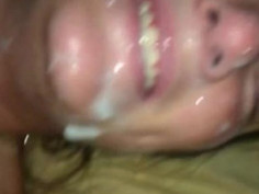 CumFace: She Jerks Out That Nut