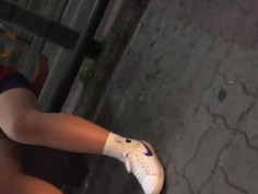 Is she wearing her undi or not? 좀만 더 벌리지 ㅋ