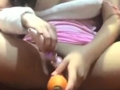 巨乳兔女郎大戰胡蘿蔔 還戰到噴水了呢!