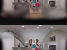 Three Sexy Girls Suck And Fuck Your Cock In Virtual Reality