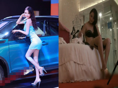 汽車展形象大使亞軍女模 遭偷拍私下換衣還在內褲裡塞衛生紙