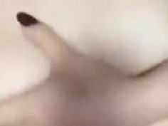 카톡으로 룸쌀롱에서 꼬신 보도한테 온 자위영상