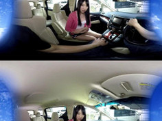 [VR全景] 和美女一起在寶馬上體驗車震，爽！！！