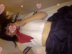 【個人撮影】神乳18歳☆全てが初体験！中出し生ハメ挑戦！超純朴黒髪小柄娘が初めて本気の喘ぎ声「聞かないでぇ…」カメラに映る自分のイき顔見ながら赤面絶頂【モザ無】全員おまけ動画付 FC2-PPV 583468 - 4