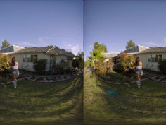 Wankz - Teen gardener comes inside for a quick fuck in VR