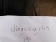 港女ChingChing露粉紅乳頭想幫你含