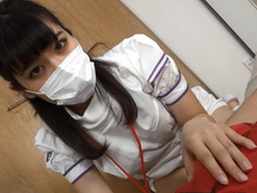 [パパパ研究所素人最高!]正妹護理師映入眼簾~不怕病菌脫下口罩開始急性治療