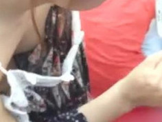 외국가서 찍은 꼭지비쳐도 모르는 바보녀 리블팔로우부탁드립니다! 업스직찍고딩 다올려요