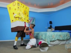 [童年崩壞]海綿寶寶超絕進化!!變成海綿體寶寶跟珊妮激戰!!