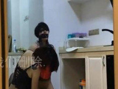 [自拍露臉]女女調教～兇狠狂弄清熟女！被綁起來玩到軟（有影）