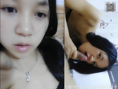 大奶軒軒和男友%% : 我第一次直播就射裡面了