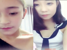 女主播與包皮男互玩性器還找妹妹一起來!