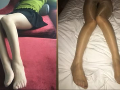 灰丝和肉丝的极致体验