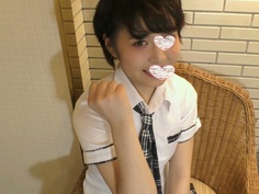 初撮り・絶対的美少女・顔出し・制服生ハメ中出し・清楚系ショートカット・あん01編+02編● FC2-PPV 750449 - 2