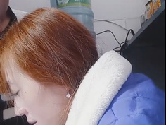 只要買奶茶有機會讓老闆娘幫吹