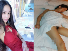 [台灣] 真實迷姦第二十九彈!小有名氣的海報model被渣男迷玩 發現快清醒趕緊內射