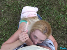 Public Agent - American Cutie Fucks Big Cock Outdoors