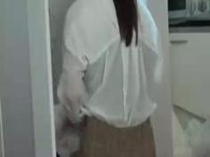 アナルまる見えアングルノーパン家事代行アルバイト 倉多まお