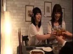 相席居酒屋でナンパした仲良し2人�...