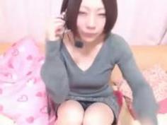 【無修正】【素人】美肌きれいなおっぱいの超絶ゲキカワ娘が生脱ぎ＆マジイキ指マン自慰をえろ放送！