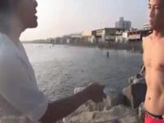 【神素人】「赤ちゃんデキちゃうよぉ‥泣」人妻に全く見えない激カワ美女の無許可中出し！