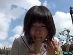 日本の十代はディルドを吸う