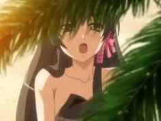 エロアニメ 美少女 野外 水着 セックス