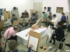 日本のヌードアートクラス