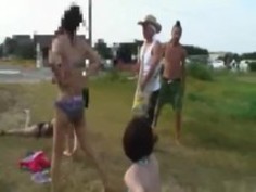 【美女ナンパ】水着の美女のナンパフェラプレイ動画！【pornhub動画】