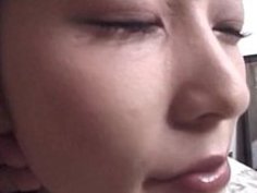 POVスタイルでホットアセットを点滅させる素晴らしい日本のベイビー