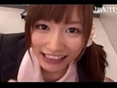 【絵色千佳】オフィスでこっそりフェラ抜きする主観動画