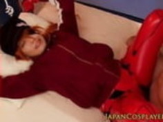 パンツでファックされたキューピーコスプレニッポン