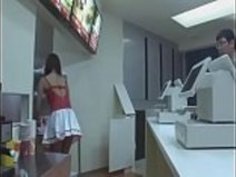 勇気の看護婦がクリームになる！