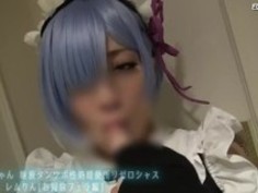 【美少女洗脳】スレンダーでエロいアニコスの美少女素人の、洗脳フェラ調教プレイエロ動画！