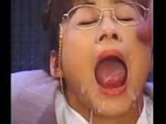 Nerd Secretaryブッカケ・アンド・グラス・スワロー