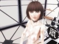 お父さんのための歌かわいい裸の女の子バンド