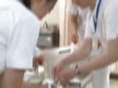 セクシーな日本人看護師