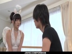 マリア寿との瞬間を吸って素晴らしいPOVコック