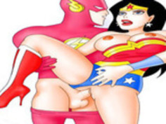 漫画のポルノティーンは、激しくファックしながらオーガズムを震えます