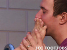 ストッキングの私のかわいい足は、あなたの負荷JOIを吹くのに役立ちます