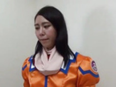 着ぐるみアニメの女の子