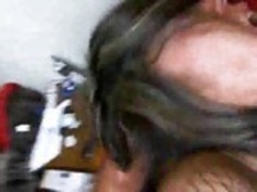 ホットアジア最大の黒のコックの経験