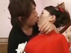 プリティ日本の熟女のおまんこCreampied