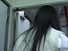 脂肪洞にハード吸うアジアの学校の女の子