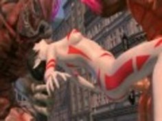 【３Dエロアニメ】非道の怪獣レイプで幼い美少女が性奴隷となって集団レイプで全穴崩壊中出し！